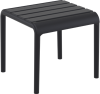 Paris side table black