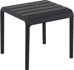 Paris side table black