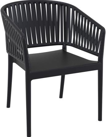 Portofino stoel black