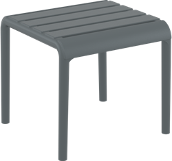 Paris side table dark grey