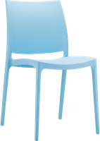 Maya stoel light blue