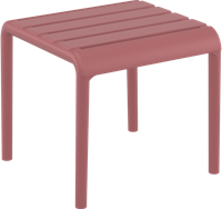 Paris side table marsala