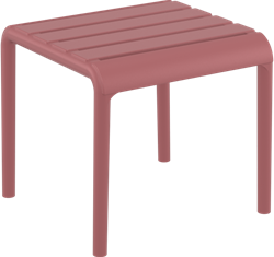 Paris side table marsala