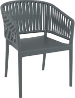 Portofino stoel dark grey