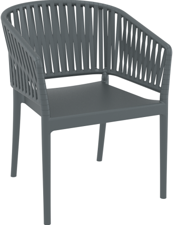 Portofino stoel dark grey