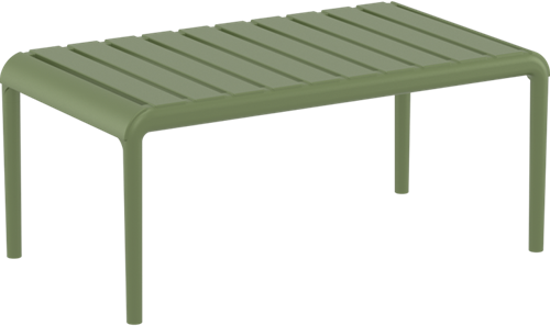 Paris lounge table olive green