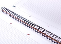 Spiraalblok Oxford International Notebook A4+ ruit 5mm-3