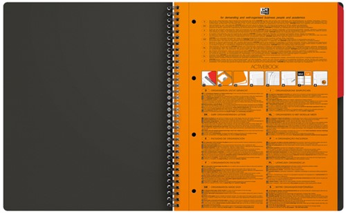 Spiraalblok Oxford International Activebook A4+ ruit 5mm-2