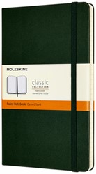 Moleskine Notitieboek L 130x210mm lijn myrtle green 1 STUK