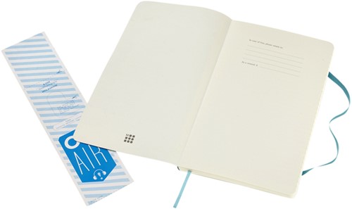 Moleskine Notitieboek large 130x210mm lijn soft cover reef blue-3