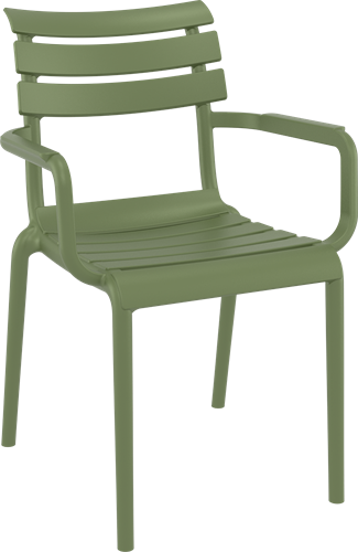 Paris stoel olive green