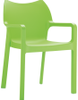 Diva stoel tropical green