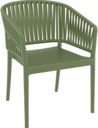 Portofino stoel olive green