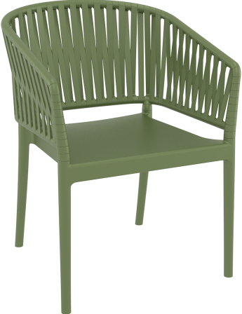 Portofino stoel olive green