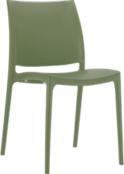 Maya stoel olive green