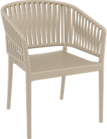 Portofino stoel taupe