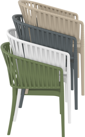 Portofino stoel olive green-2