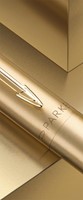 Balpen Parker Jotter XL Monochrome gold medium blister à 1 stuk-3