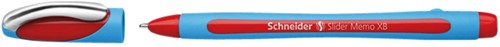 Balpen Schneider Slider Memo extra breed 1.4mm rood-3