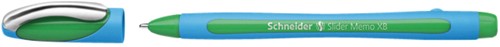 Balpen Schneider Slider Memo extra breed 1.4mm groen-2