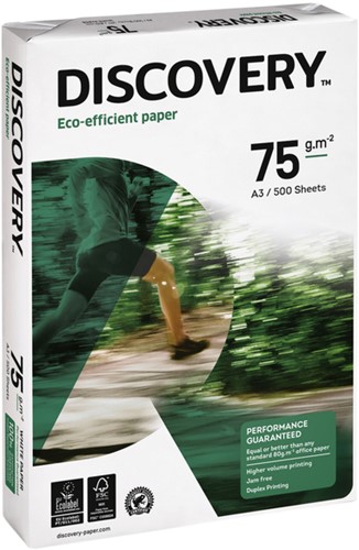 Kopieerpapier Discovery A3 75gr wit 500vel-2