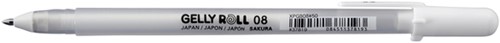 Gelschrijver Sakura Gelly Roll Classic 08 wit-3