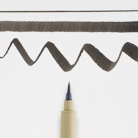 Brushpen Sakura Pigma Brush zwart-2