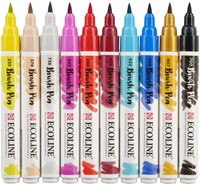 Brushpen Talens Ecoline set à 10 stuks mode-2