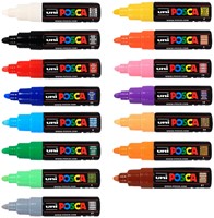 Verfstift Posca PC7M breed donkergroen-2