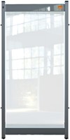Bureauscherm Nobo modulair doorzichtig PVC 400x820mm