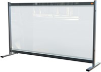 Bureauscherm Nobo doorzichtig PVC 1470x860mm-2