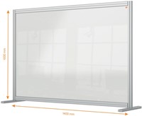 Bureauscherm Nobo modulair transparant acryl 100x140cm-2