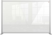 Bureauscherm Nobo modulair transparant acryl 100x140cm