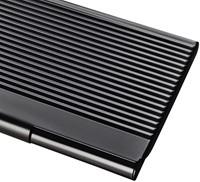 Visitekaarthouder Sigel VZ134 voor 20 kaarten 91x58mm aluminium mat zwart-3