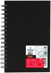 Tekenboek Canson One 140x216mm 80 vel 100gr spiraal
