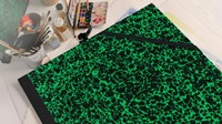 Tekenmap Canson Studio 370x520mm elastieksluiting groen-3