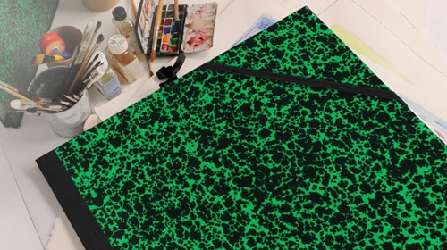 Tekenmap Canson Studio 370x520mm elastieksluiting groen-3