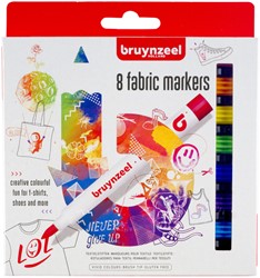 Viltstift Bruynzeel textiel assorti