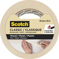 Afplaktape Scotch Classic 48mmx50m beige-1