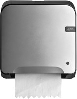 Handdoekroldispenser Quartzline Q14 Matic XL klein zilver 441199