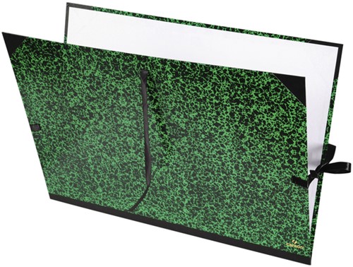Tekenmap Canson Classic 520x720mm lintsluiting groen