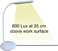 Bureaulamp Unilux Nelly LED lamp wit-1