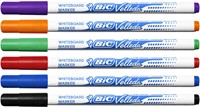 Viltstift Bic 1721 whiteboard rond blauw 1.5mm-3