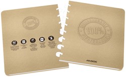 Schrift Adoc BIO A5 lijn 144blz 90gr kraft