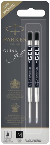 Gelpenvulling Parker Quink zwart medium
