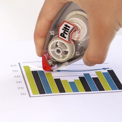Correctieroller Pritt Compact Flex 6mm x 10m blister 2+1 gratis-2