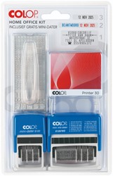 Stempel Colop starterset Home/Office zwart