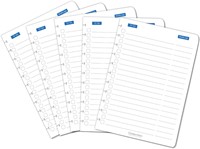 Uitbreidingsset Correctbook A4 to-do 5 bladen