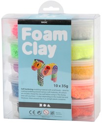 Klei Foam Clay basis 35gr assorti