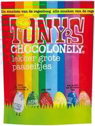 Chocolade Tony's paaseitjes pouch zak 230 gram